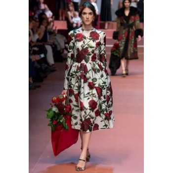 Жакард Dolce&Gabbana рози